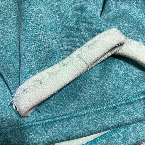 the North Face teal green fleece lined jacket size L - Picture 7 of 12